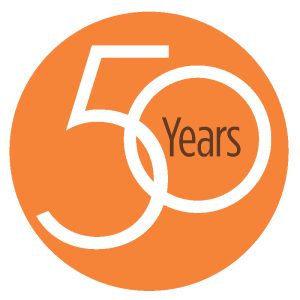 50 year logo